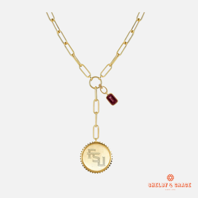 Florida State Seminoles Sedum Necklace