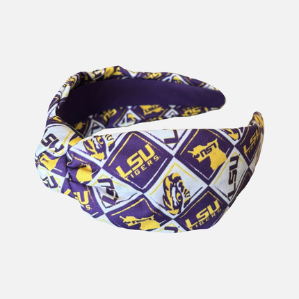 LSU Tigers Lindsay Harlequinn Headband