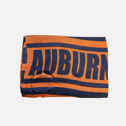Auburn Tigers Sheer Print Infinity Scarf