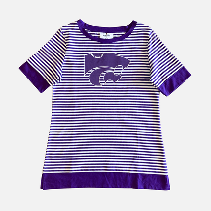 Kansas State Wildcats Striped Tee