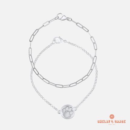 Clemson Tigers Smokey Bracelet Set