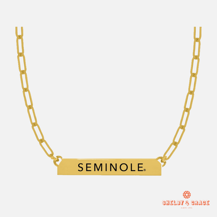 Florida State Seminoles Jack Necklace