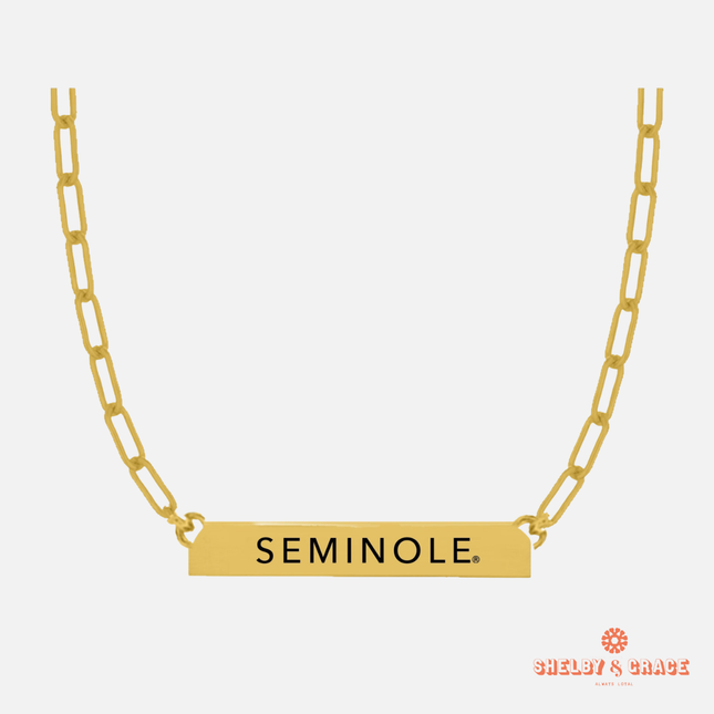 Florida State Seminoles Jack Necklace