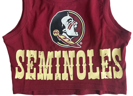 Florida State Seminoles Zora Cropped Tank