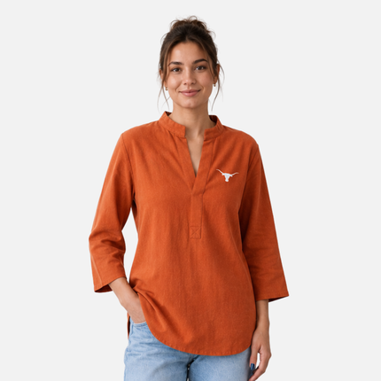 Texas Longhorns Harper Tunic Blouse