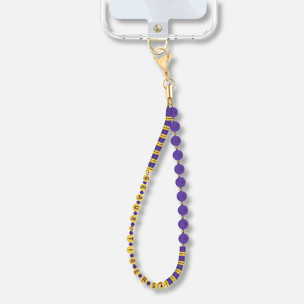 LSU Tigers Phone Charm / Wristlet