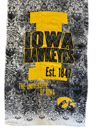 Iowa Hawkeyes Lace Print Scarf