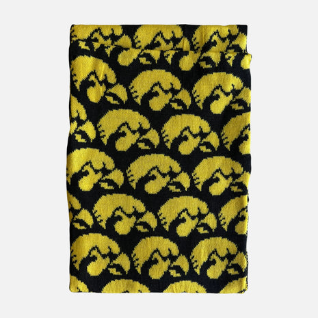 Iowa Hawkeyes Logo Infinity Scarf