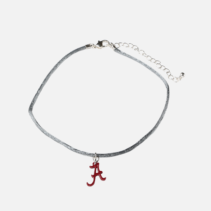 Alabama Crimson Tide Satin Choker Logo Necklace