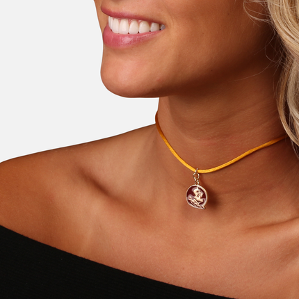 Florida State Seminoles Satin Choker Logo Necklace