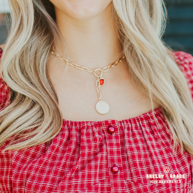 Oklahoma State Cowboys Sedum Necklace
