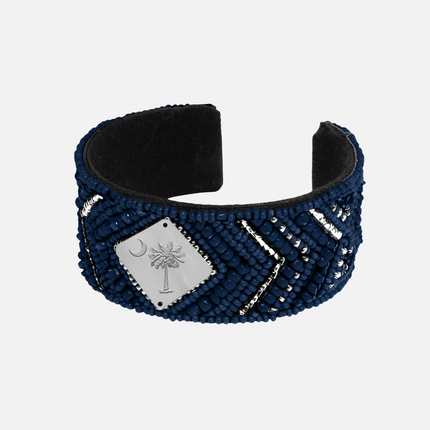 Palmetto Moon Goldie Hand Beaded Bracelet