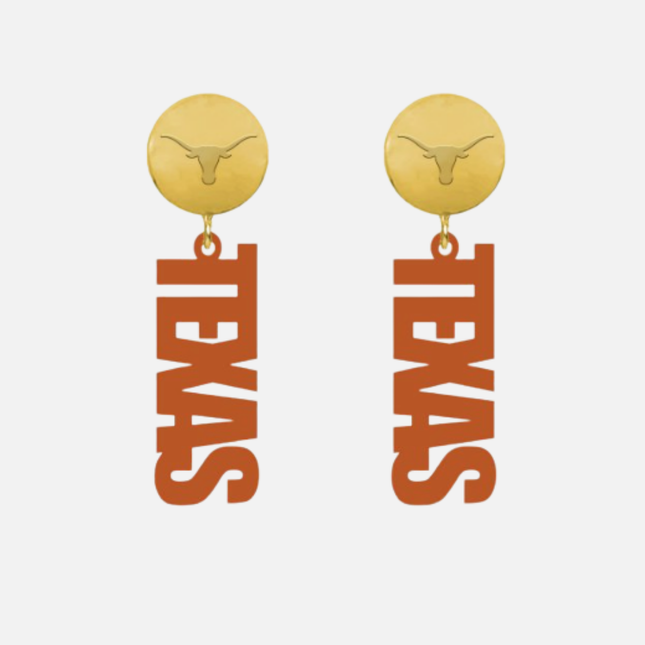 Texas Longhorns Wilson Earrings