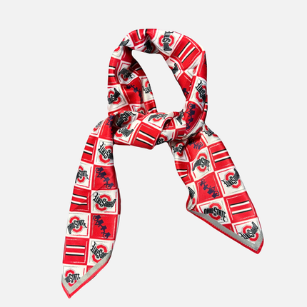 Ohio State Buckeyes Prins Hair Square Scarf