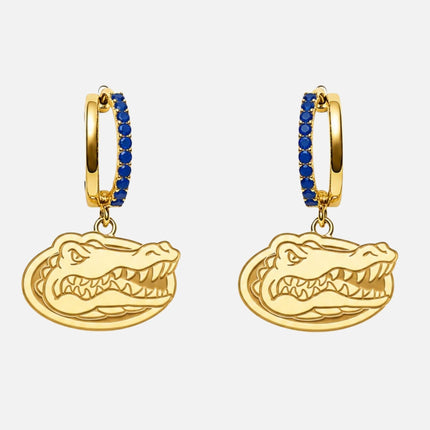 Florida Gators Finn Logo Hoop Earrings