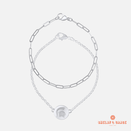 Michigan State Spartans Smokey Bracelet Set