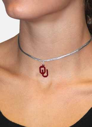 Oklahoma Sooners Satin Choker