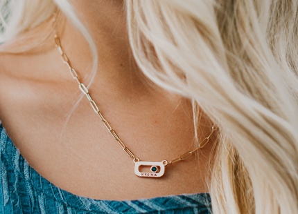 Auburn Tigers Winterberry Necklace