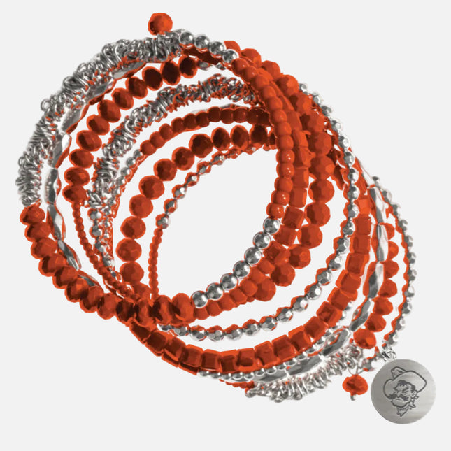 Oklahoma State Mackenzie Wrap Bracelet