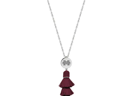 Mississippi State Bulldogs Tara Tassel Necklace