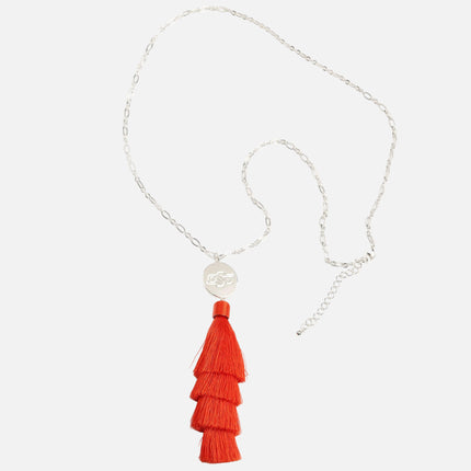 Oklahoma State Cowboys Tara Tassel Necklace