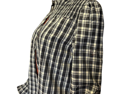 Oklahoma State Cowboys Ayla Plaid Top