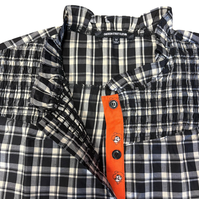 Oklahoma State Cowboys Ayla Plaid Top