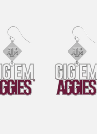 Texas A&M Della Earrings