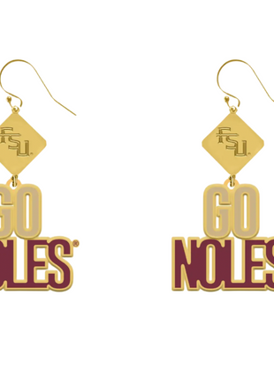 Florida State Seminoles Della Earrings