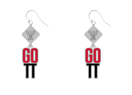 Texas Tech Della Earrings