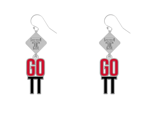 Texas Tech Della Earrings