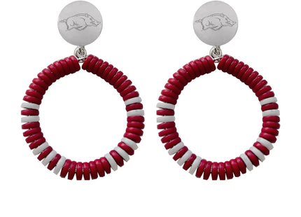 Arkansas Razorbacks Raya Earrings