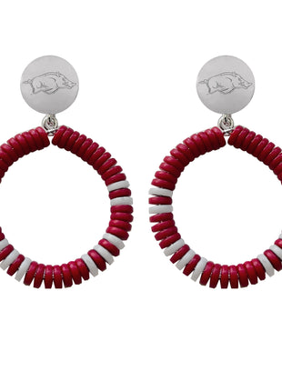 Arkansas Razorbacks Raya Earrings