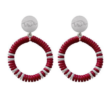 Arkansas Razorbacks Raya Earrings