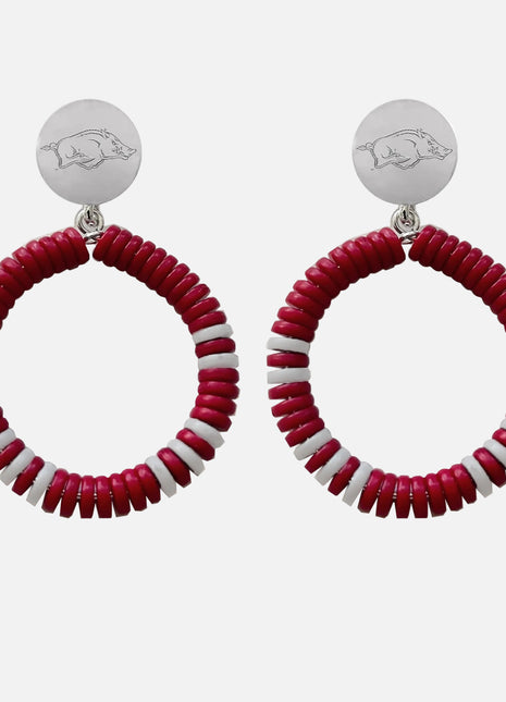 Arkansas Razorbacks Raya Earrings