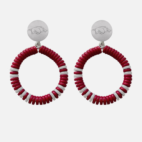 Arkansas Razorbacks Raya Earrings