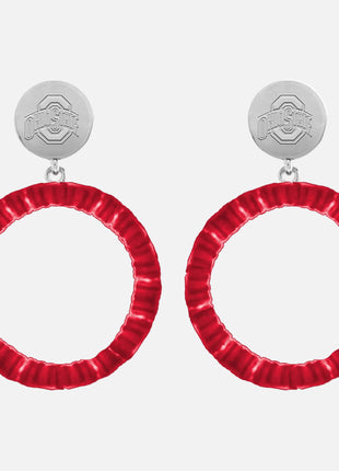 Ohio State Buckeyes Raya Earrings