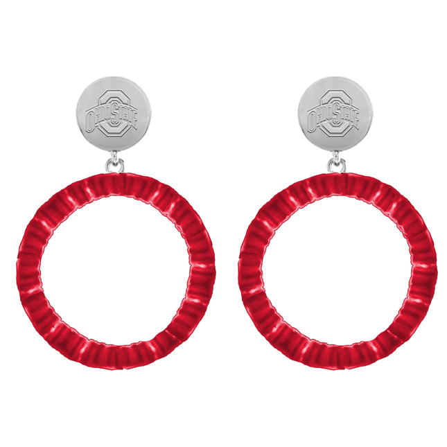 Ohio State Raya Earrings