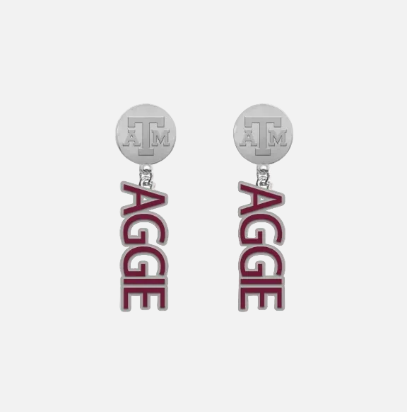 Texas A&M Volga Earring