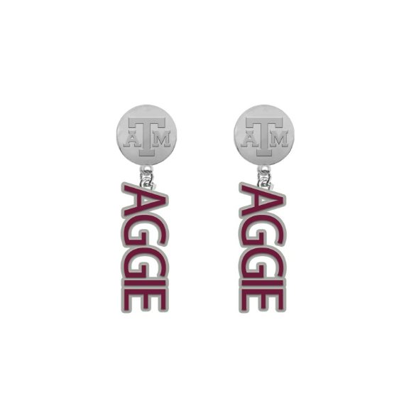 Texas A&M Volga Earring