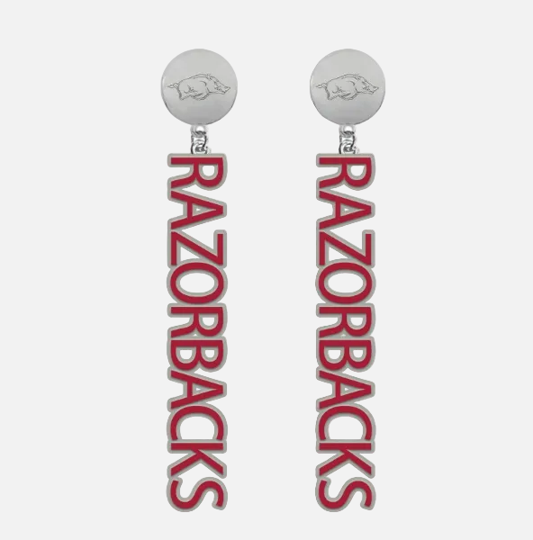 Arkansas Razorbacks Volga Earring