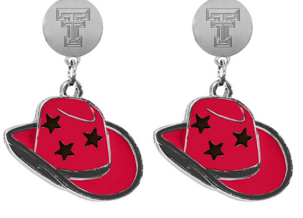 Texas Tech Stetson Earrings