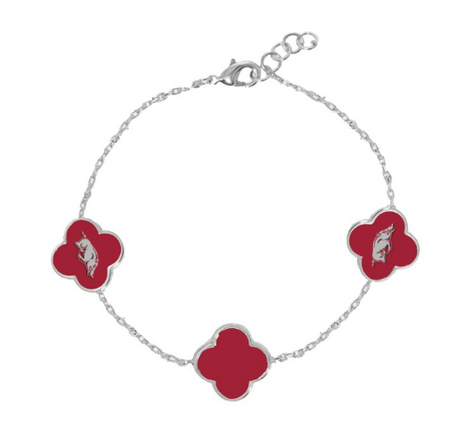 Arkansas Razorbacks St. Clair Bracelet