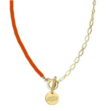 Oklahoma State St. Lawrence Necklace