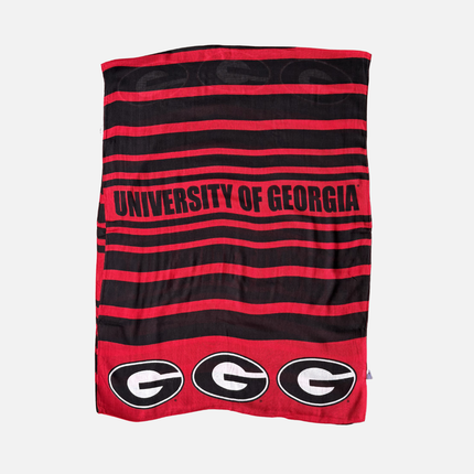 Georgia Bulldogs Sheer Print Infinity Scarf