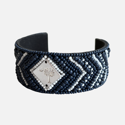 Palmetto Moon Goldie Hand Beaded Bracelet