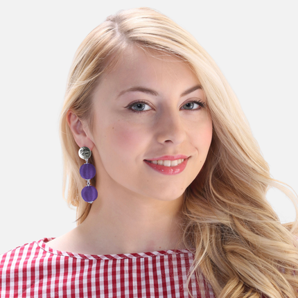 Kansas State Wildcats Sonata Earrings
