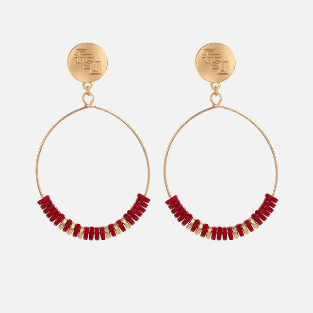 Florida State Seminoles Mchenry Earrings