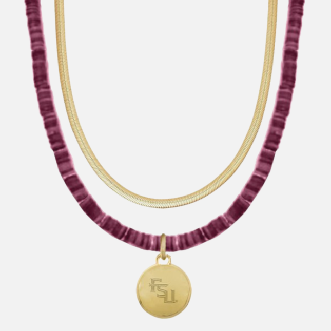 Florida State Maeve Layered Necklace
