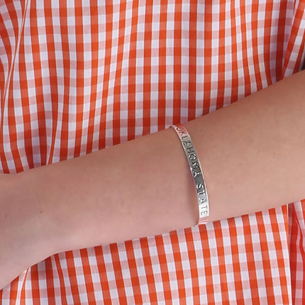 Oklahoma State Cowboys Ivy School Bangle